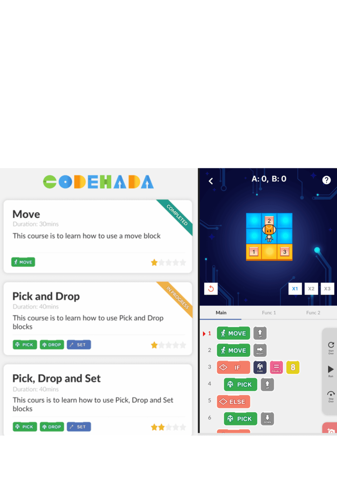 Coding Education MVP App Development for Elementary Students